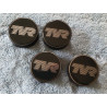 Imola Centre Caps Set of Four - TVR Chimaera